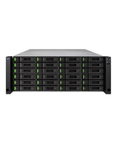 QSAN XN8024D Unified storage dual-controller design. Rack 4U24 Bay Intel Xeon 2.2GHz Quad-Core CPU, 32GB DDR4 RAM ...