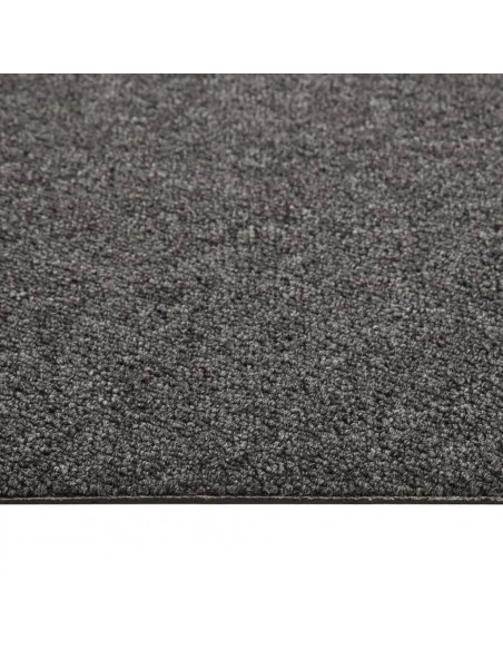 Quadrotte di Moquette 20 pz 5 m² 50x50 cm Antracite