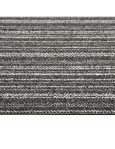 Quadrotte di Moquette 20 pz 5 m² 50x50 cm Antracite a Strisce