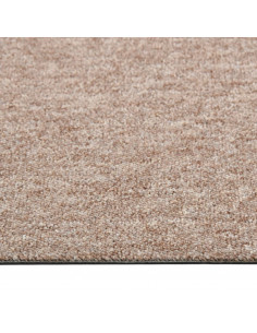 Quadrotte di Moquette 20 pz 5 m² 50x50 cm Beige