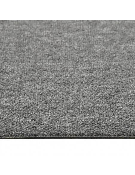 Quadrotte di Moquette 20 pz 5 m² 50x50 cm Grigie