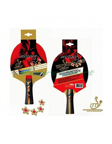 Racchetta ping pong Mandelli 703800 SPORT ONE 4 Stars