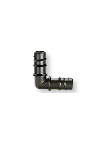 Raccordo irrigazione Claber 91081 RAINJET Ad Angolo per Tubo Collettor