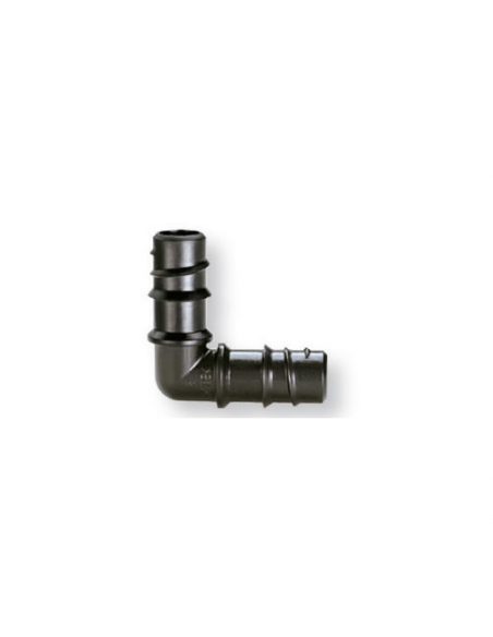 Raccordo irrigazione Claber 91081 RAINJET Ad Angolo per Tubo Collettor