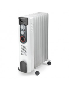 Radiatore Splendid 99617 CALDORAD 9Tt Bianco e Nero