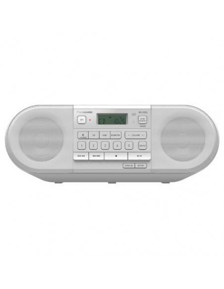 Radio portatile Panasonic RX D552E W Bianco