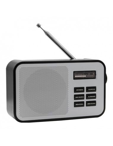 Radio Xtreme Videogames 33191 Dab+ Black e White