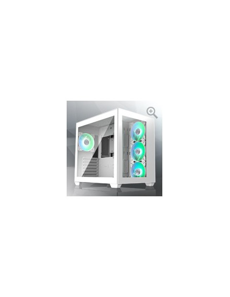 RAIJINTEK CASE M.TOWER  PAEAN C7 WHITE TG4 4xARGB FAN 4xTG 410mmVGA