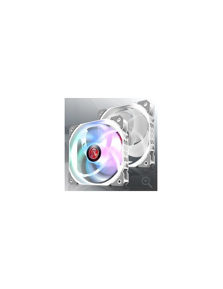 RAIJINTEK DISSIPATORE CASE AGERAS 12 WHITE ARGB-1 1xFAN ANTIRUMORE 5 PALE