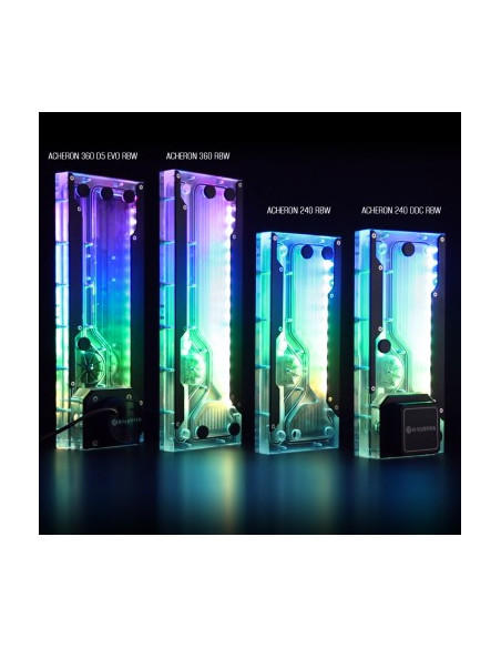 RAIJINTEK DISTRO PLATE ACHERON 240 RBW 5V ARGB 160ml 750l/h 21.7PSI G1/4''
