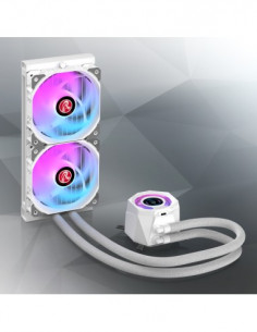 RAIJINTEK RAFF CPU LIQUIDO CYCLOPS 240 WHITE ARGB PWN LCD TFT 1.4 0R10B0023