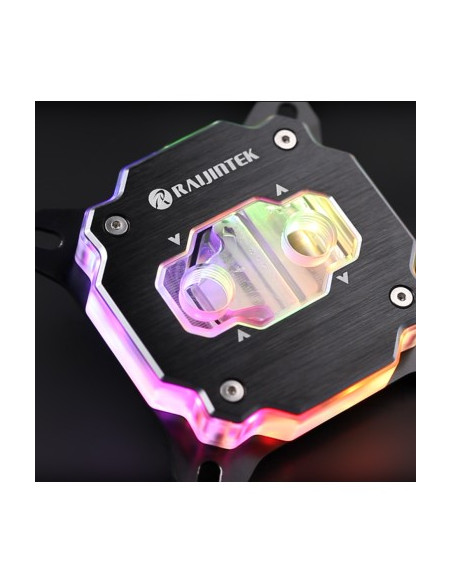 RAIJINTEK WATER BLOCK FORKIS PRO RBW 5V ARGB G1/4'' per INTEL & AMD