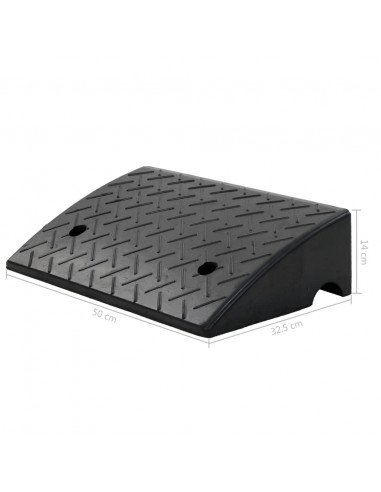 Rampa per Cordolo in Gomma 50x32,5x14 cm
