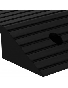 Rampa per Soglia a Ponte 80x40x8 cm Gomma