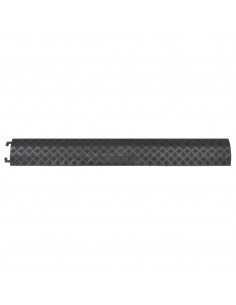 Rampe di Protezione Cavi 2pz 98,5 cm Nero