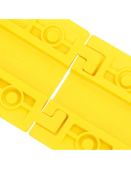 Rampe di Protezione Cavi 4 pz 98,5 cm gialla