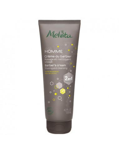 Rasoi, Pennelli e Kit Barba Melvita Homme crÃ¨me du barbier 2 en 1 125