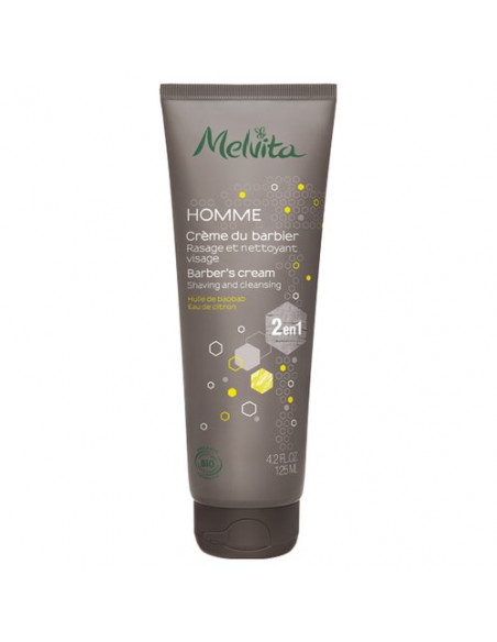 Rasoi, Pennelli e Kit Barba Melvita Homme crÃ¨me du barbier 2 en 1 125