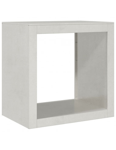 Rastrelliera per Legna da Ardere 60x40x60 cm in Acciaio Inox