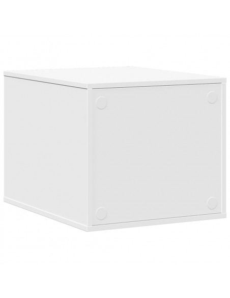 Recinto Lettiera Gatti Bianco 47x59x42 cm in Truciolato