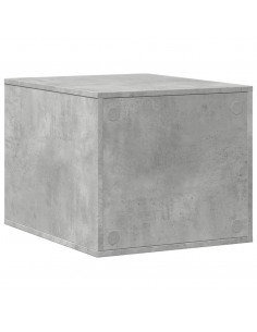Recinto Lettiera Gatti Grigio Cemento 47x59x42 cm in Truciolato