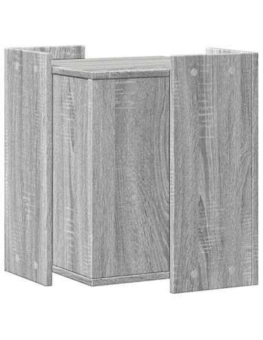 Recinto Lettiera Gatti Grigio Sonoma 60x40x40 cm in Truciolato