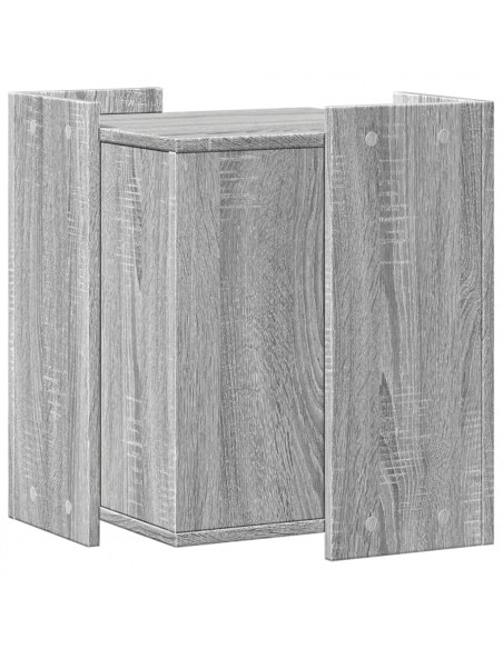 Recinto Lettiera Gatti Grigio Sonoma 60x40x40 cm in Truciolato