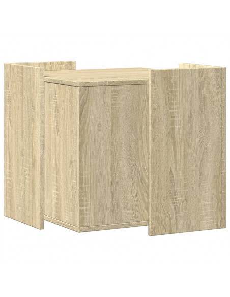 Recinto Lettiera Gatti Rovere Sonoma 53x53x51 cm in Truciolato