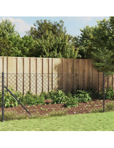 Recinzione a Rete Antracite 1x10 m