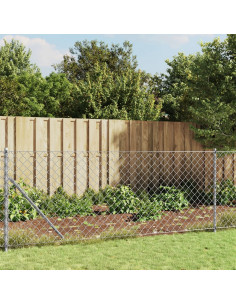 Recinzione a Rete Argento 1x10 m