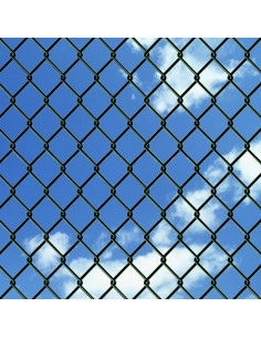 Recinzione a Rete in Acciaio 1,5x25 m Verde