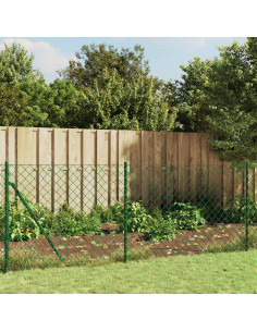 Recinzione a Rete Verde 0,8x10 m