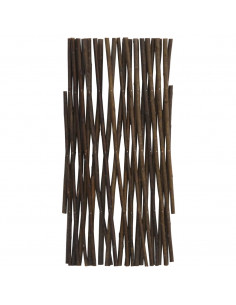 Recinzione a Traliccio in Salice 5 pz 180x30 cm