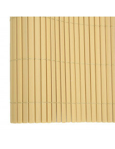 Recinzione da Giardino a Doppio Lato 110x400 cm Gialla