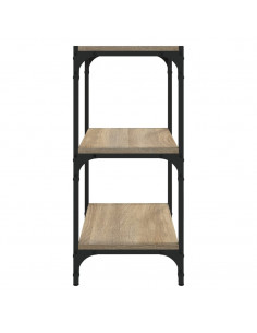 Libreria Rovere Sonoma 40x33x70,5cm Legno Multistrato e Acciaio
