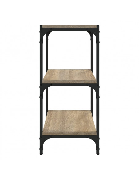 Libreria Rovere Sonoma 40x33x70,5cm Legno Multistrato e Acciaio