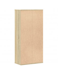 Libreria Rovere Sonoma 50x25x105 cm in Legno Multistrato