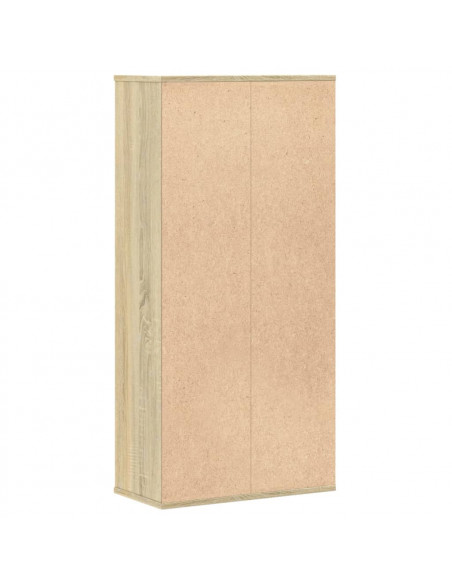 Libreria Rovere Sonoma 50x25x105 cm in Legno Multistrato