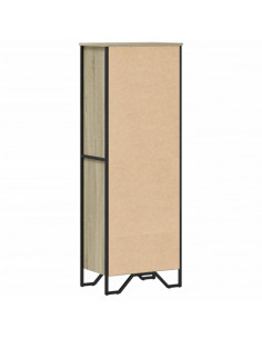 Libreria Rovere Sonoma 50x31x137,5 cm in Truciolato