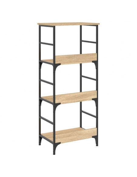 Libreria Rovere Sonoma 50x33x117,5 cm in Legno Multistrato