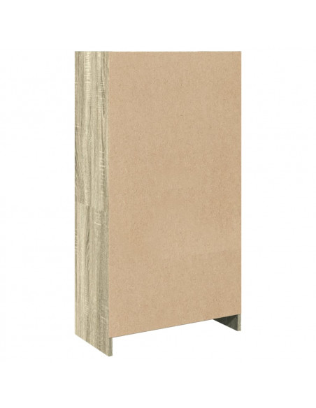 Libreria Rovere Sonoma 57x28,5x107,5 cm in Legno Multistrato