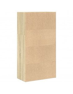 Libreria Rovere Sonoma 60x30x114 cm in Legno Multistrato