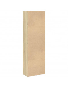 Libreria Rovere Sonoma 60x30x189 cm in Legno Multistrato