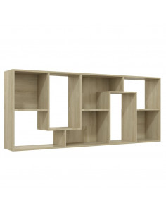 Libreria Rovere Sonoma 67x24x161 cm in Legno Multistrato
