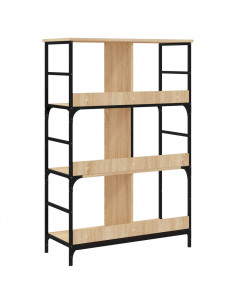 Libreria Rovere Sonoma 78,5x33x117,5 cm in Legno Multistrato