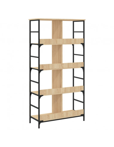 Libreria Rovere Sonoma 78,5x33x153 cm in Legno Multistrato