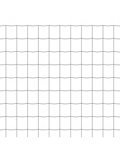 Recinzione Euro in Acciaio 10x1 m Grigia