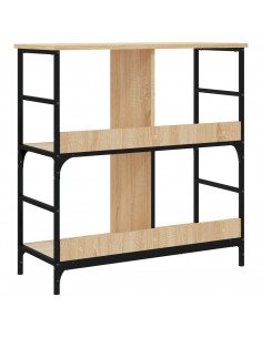 Libreria Rovere Sonoma 78,5x33x82 cm in Legno Multistrato