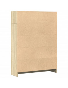 Libreria Rovere Sonoma 80x24x109 cm in Legno Multistrato