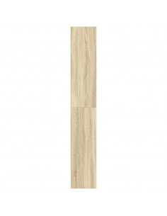 Libreria Rovere Sonoma 80x30x189 cm in Legno Multistrato